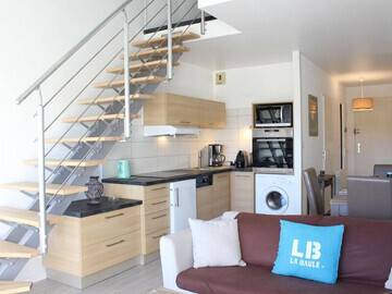 Location Appartement à Guérande,Appt 2 pièces mezzanine 4 couchages LA BAULE FR-1-245-43 N°882359