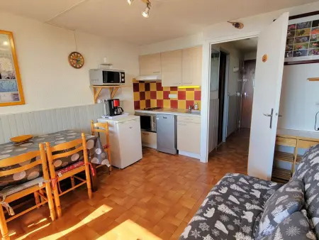 Studio cosy 4 pers avec balcon sud, centre station, animaux admis - Saint-Michel-de-Chaillol - Photo 7