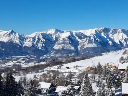 Studio cosy 4 pers avec balcon sud, centre station, animaux admis - Saint-Michel-de-Chaillol - Photo 11