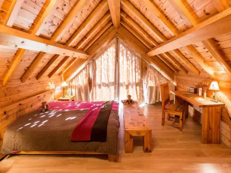 Chalet en bois 6 pers. avec terrasse Sud, lumineux et équipé, animaux admis – Saint-Michel-de-Chaillol - Photo 1