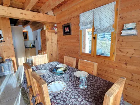 Chalet en bois 6 pers. avec terrasse Sud, lumineux et équipé, animaux admis – Saint-Michel-de-Chaillol - Photo 7