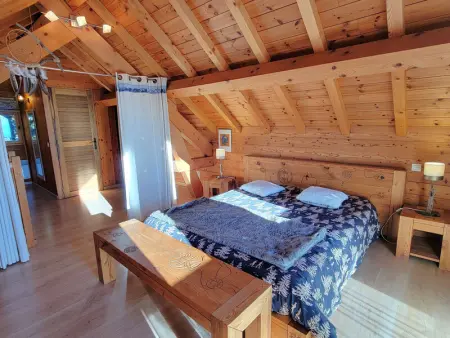 Chalet en bois 6 pers. avec terrasse Sud, lumineux et équipé, animaux admis – Saint-Michel-de-Chaillol - Photo 11