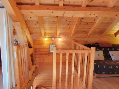 Chalet en bois 6 pers. avec terrasse Sud, lumineux et équipé, animaux admis – Saint-Michel-de-Chaillol - Photo 15