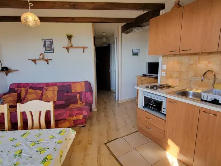 Studio pour 2 avec balcon sud, proche station, Appartement 2 personnes à Saint Michel de Chaillol - Photo 3