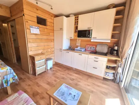 Studio 4/6 pers., Chaillol 1600, proche ski/rando, balcon S/O, TV, lave-vaisselle, animaux ok. - Photo 1