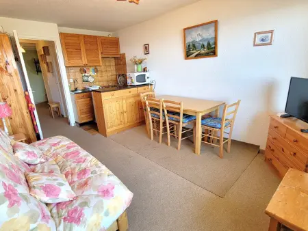 Studio lumineux 4/5 pers, plein Sud avec balcon - Chaillol 1600 - Photo 1