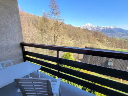 Studio lumineux 4/5 pers, plein Sud avec balcon - Chaillol 1600 - Photo 2