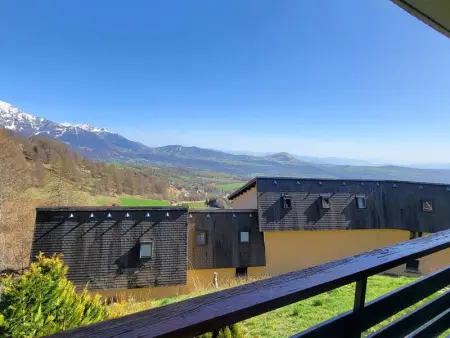 Studio lumineux 4/5 pers, plein Sud avec balcon - Chaillol 1600 - Photo 11