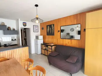 Appartement à Saint Michel de Chaillol,Studio cosy 4 pers avec balcon, centre station, proche ski/rando FR-1-393-81 N°882448