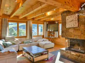 Chalet en Le Grand Bornand,Chalet indépendant spacieux, 18 pers, 7 chambres, wifi, proche commerces! FR-1-391-29 N°831250