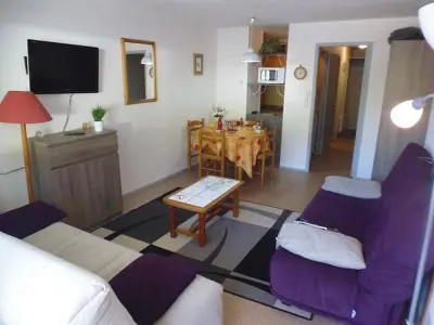 Appartement à La Mongie, Studio cabine cosy 5 pers, près des pistes, parking inclus - L882497