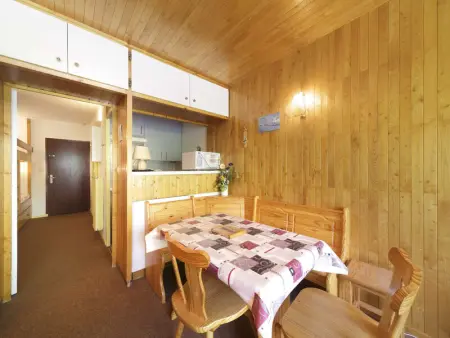 Studio 6 personnes pied des pistes avec balcon et vue montagnes - Photo 1