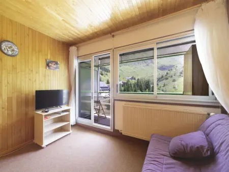 Studio 6 personnes pied des pistes avec balcon et vue montagnes - Photo 6