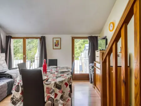 Duplex cosy 6 pers, 2 ch, balcon, parking, près des pistes à Barèges - Photo 5