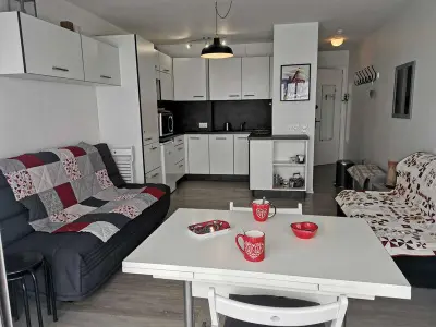 Appartement à La Mongie, Charmant studio 4 pers avec balcon, centre station, proche pistes, ascenseur - L882525