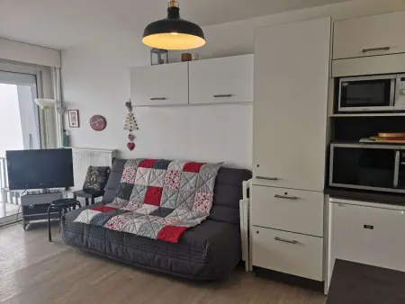 Charmant studio 4 pers avec balcon, centre station, proche pistes, ascenseur - Photo 3