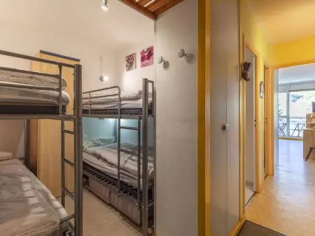 Studio cabine 6 pers, proche pistes, balcon, animaux admis, parking - Photo 2