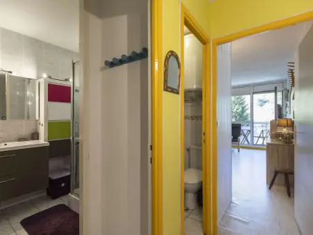 Studio cabine 6 pers, proche pistes, balcon, animaux admis, parking - Photo 4