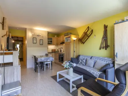 Studio cabine 6 pers, proche pistes, balcon, animaux admis, parking - Photo 5