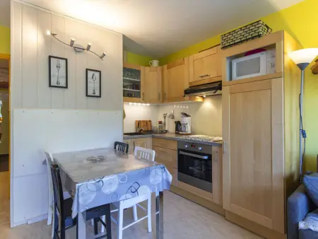 Studio cabine 6 pers, proche pistes, balcon, animaux admis, parking - Photo 6