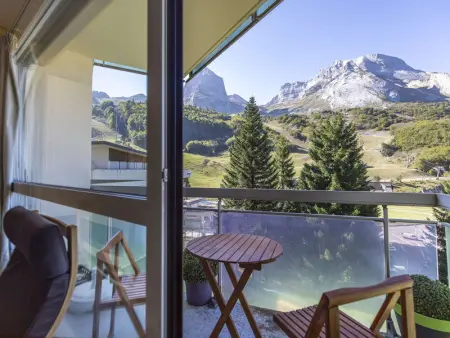 Studio cabine 6 pers, proche pistes, balcon, animaux admis, parking - Photo 8