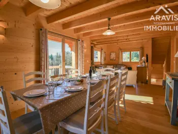 Chalet en Le Grand Bornand,Chalet cosy de 4 chambres pour 8 personnes, proche bus et pistes, équipement complet et moderne ! FR-1-391-47 N°831264