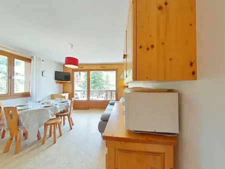 Appartement 2 Pièces Cabine avec Balcon Sud - Proche Pistes et Commerces - Photo 1