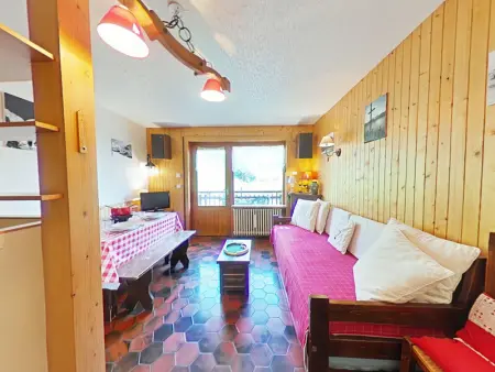 Charmant 2 pièces + mezzanine, centre Chinaillon, balcon sud, parking privé - Photo 2