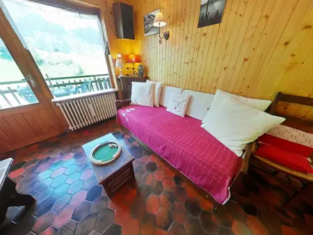 Charmant 2 pièces + mezzanine, centre Chinaillon, balcon sud, parking privé - Photo 3