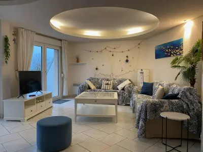 Appartement à Trégastel, Superbe duplex au centre de Trégastel avec WiFi et garage privé - N°882557