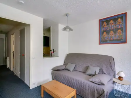 Studio 5 pers avec lave-vaisselle, lave-linge, balcon, proche pistes - Centre station La Mongie - Photo 2