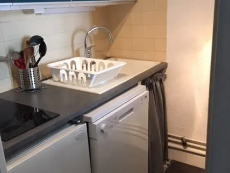 Studio 5 pers avec lave-vaisselle, lave-linge, balcon, proche pistes - Centre station La Mongie - Photo 3