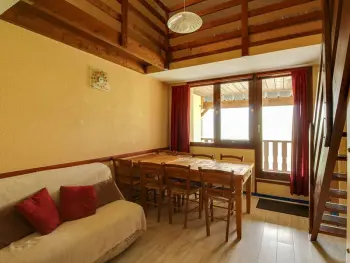 Appartement à La Mongie,Duplex 8 pers. à La Mongie, balcon, vue montagnes, proche pistes FR-1-404-110 N°882577