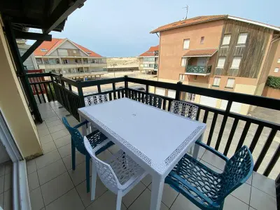 Appartement à Vieux Boucau les Bains, Appartement T3 à 100m de l'océan, terrasse, animaux acceptés, bien aménagé pour vacances - L882598