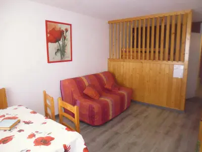 Appartement à La Mongie, Studio cabine 4 pers avec balcon face aux pistes - La Mongie - L1002988