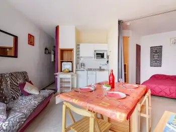 Wohnung in Barèges,Studio pour 4 pers avec TV, parking, animaux admis, proche station de ski FR-1-403-72 N°995685