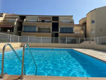 Appartement à Marseillan Plage,Appartement climatisé avec piscine, 5 couchages, proche commodités, Marseillan FR-1-387-44 N°882682