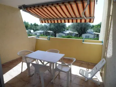 Appartement à Marseillan Plage, Studio confortable avec terrasse, accès direct plage et parking privé - L882711