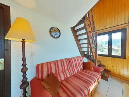 Superbe Appt 5 Pièces, 8 Couchages, Cheminée, Balcon Sud, au Grand-Bornand - Photo 2