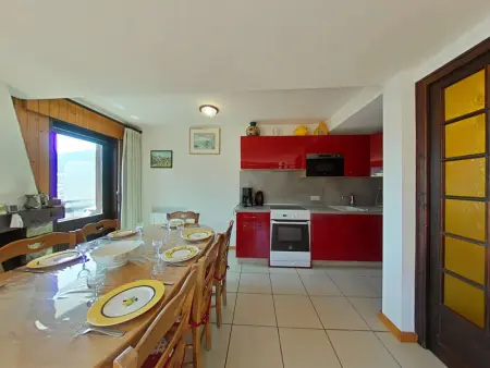 Superbe Appt 5 Pièces, 8 Couchages, Cheminée, Balcon Sud, au Grand-Bornand - Photo 4