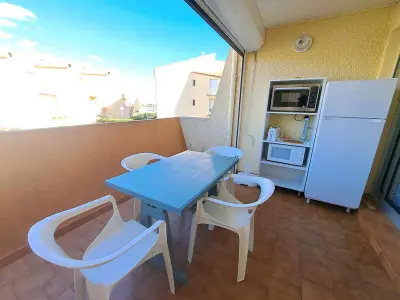 Appartement à Marseillan Plage, Studio cosy 4 pers avec terrasse, parking sécurisé, proche commerces à Marseillan - L882791