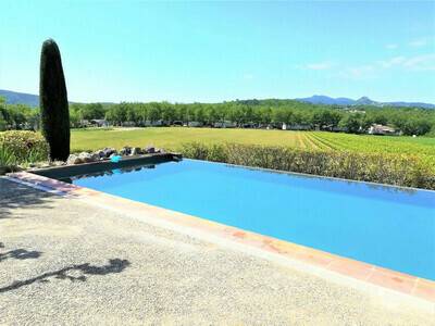 Villa avec piscine 8 couchages LAGORCE, Maison 8 personnes à Lagorce FR-1-382-110