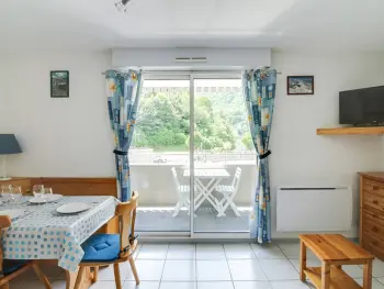 Wohnung in Luz Saint Sauveur,Studio cabine cosy pour 4 pers. avec balcon au sud et parking, à deux pas du centre de Luz-Saint-Sauveur FR-1-402-59 N°882840