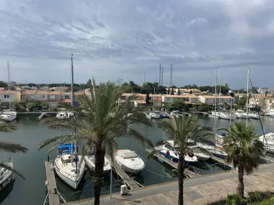 Appartement à Cap d'Agde, Studio 4 pers avec piscine et parking à 1200m de la plage - L882854