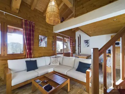 Appartement à Montvalezan La Rosière, Duplex 3 pièces, centre station, 6 pers, classé 3*, proche remontées, balcon Sud-Est, casier à skis - L958158