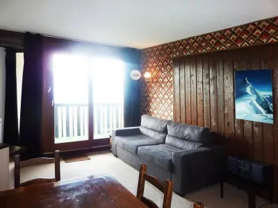 Appartement à Les Orres, Studio pour 6 pers, skis aux pieds, balcon, ascenseur aux Orres - L882907