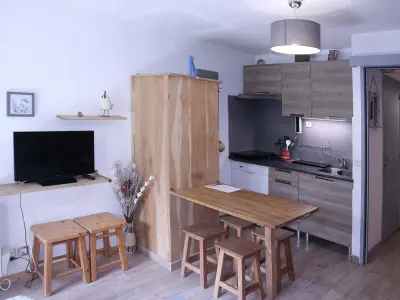 Appartement à Les Orres, Studio rénové pour 4 pers à 100m du télésiège - L882919