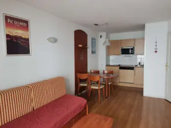 Wohnung in La Mongie,Appartement T2 pour 4 pers. avec terrasse, piscine couverte et salle de fitness, proche des pistes FR-1-404-199 N°882940