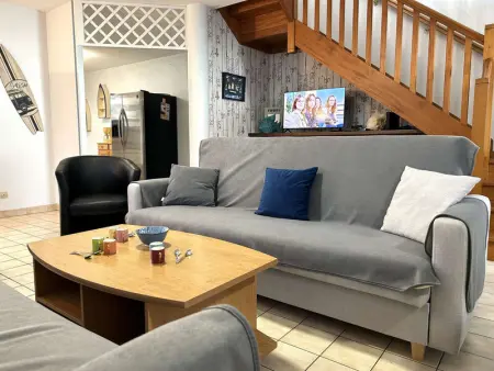 Maison 4 pièces, 8 couchages, proche plage et centre-ville, avec jardin et garage - Photo 3