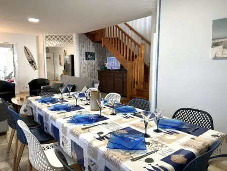 Maison 4 pièces, 8 couchages, proche plage et centre-ville, avec jardin et garage - Photo 4